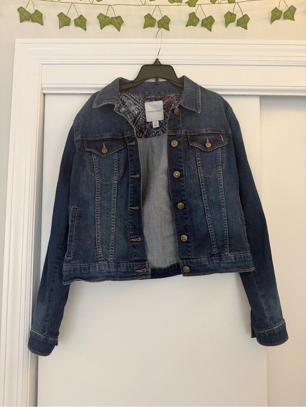 Dark Blue Women’s Denim Jacket